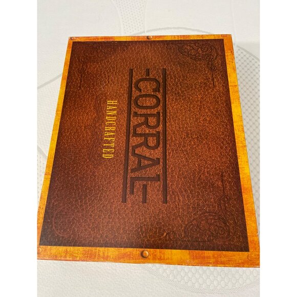 Corral Womens Tan Suede Embroidered Western Cowboy Boots  Size 8.5 - Picture 11 of 11